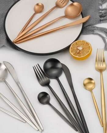sleek cutlery "Monochrome" series