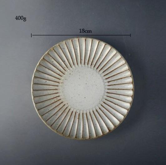 small stoneware plate
