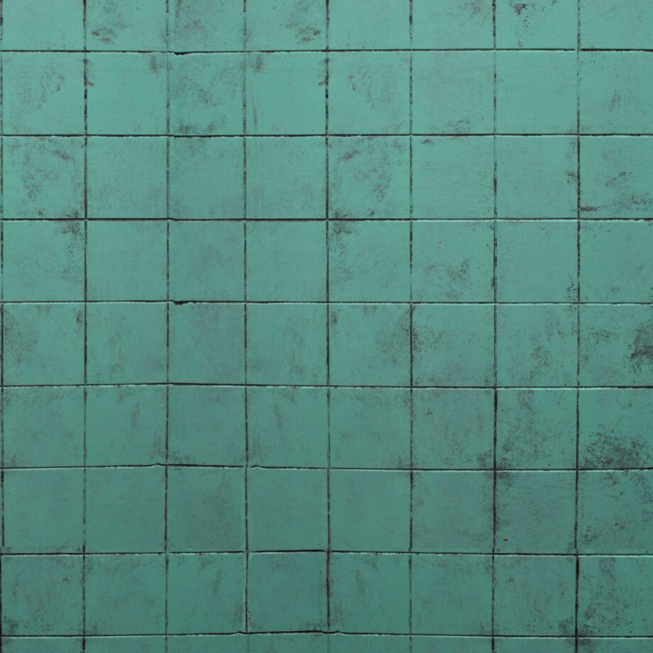 Blue tiles background